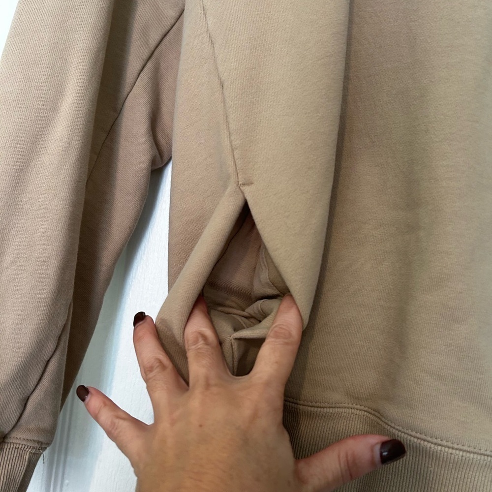 ESNTLS sand hoodie sz M - Picture 8 of 12